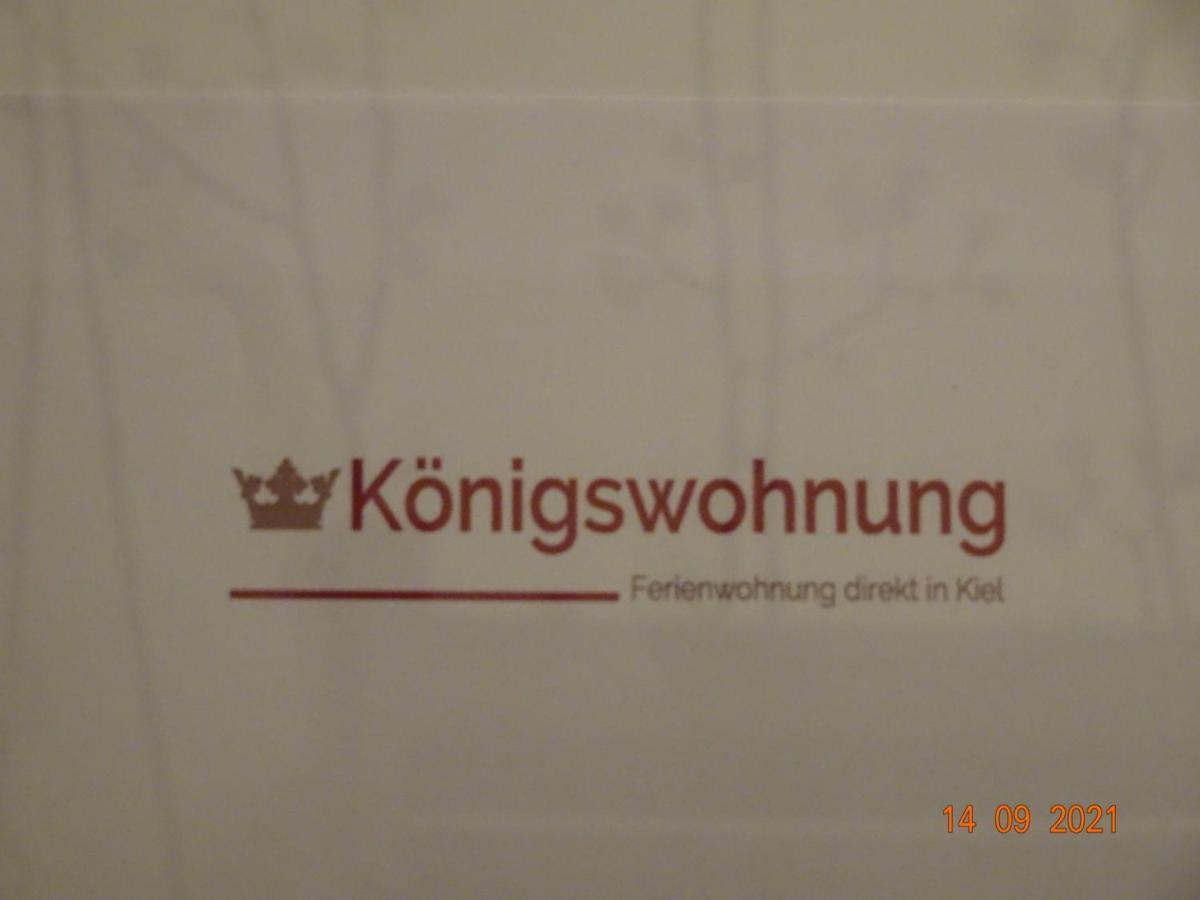 Schöne Ferienwohnung in der City Kiel Exterior foto