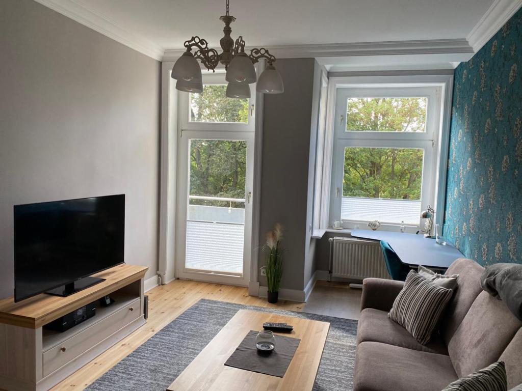Schöne Ferienwohnung in der City Kiel Exterior foto